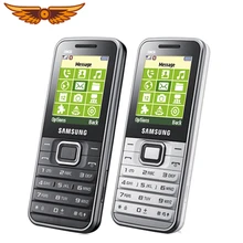 Разблокированный samsung E3210 GT-E3210 800 мАч Bluetooth Восстановленный мобильный телефон