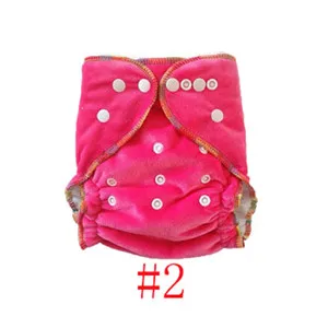 

2015 New Design Soft Minky Baby Diaper reusable washable cloth nappy Adjustable For girl and boy each diaper 2 bamboo insert
