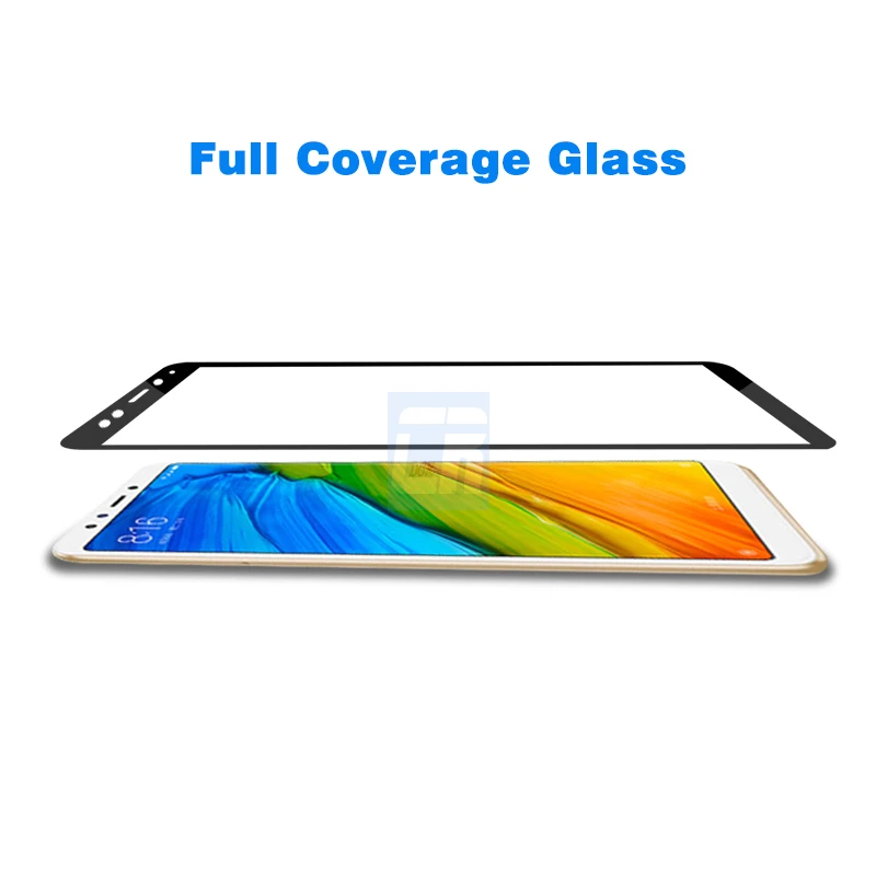 Защитное стекло 9H с полным покрытием для Xiaomi Redmi 6 7a 5a 5s plus закаленное Note 5A 3 4x6 Pro S2