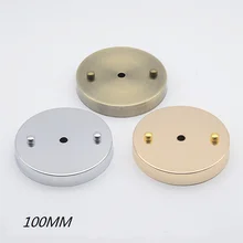 2 шт./лот потолочный балдахин потолочный Розовый Настенный светильник база освещение аксессуары диаметр 100 мм