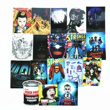18 Pcs Lot 2018 Stranger Things Stickers For Car Laptop PVC Bicycle Backpack Home Decal DIY