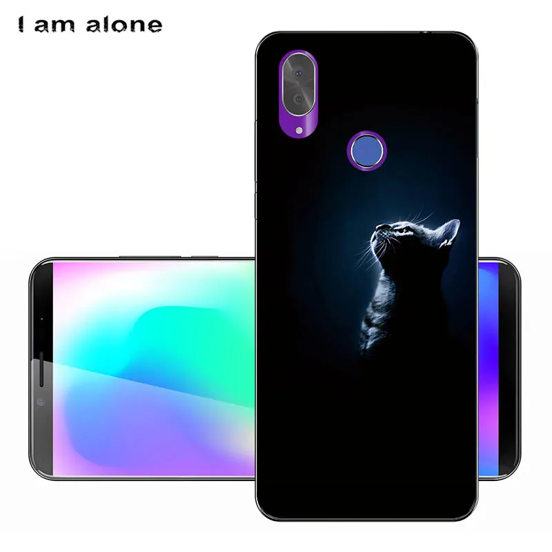 Чехлы для телефонов I am alone, для Cubot X19, 5,93 дюйма, мягкие, TPU, для мобильных телефонов, милые, модные, с мультяшным принтом, для Cubot X19, сумки - Цвет: Solf TPU HH72