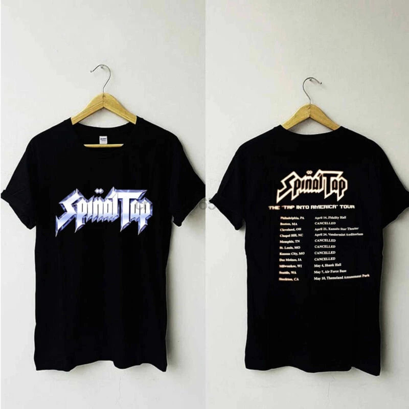 

SPINAL TAP TOUR T-Shirt Reprint Size S - 5XL