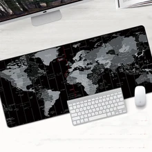 Карта старого мира 900×400 мм XXL большой коврик для мыши игровой коврик для Мыши Компьютерный Противоскользящий натуральный резиновый Настольный коврик для мыши с запирающимся краем