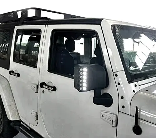 Yellow Turn Signal Lights For Jeep Wrangler JK JKU 2007 - 2017-Pair W