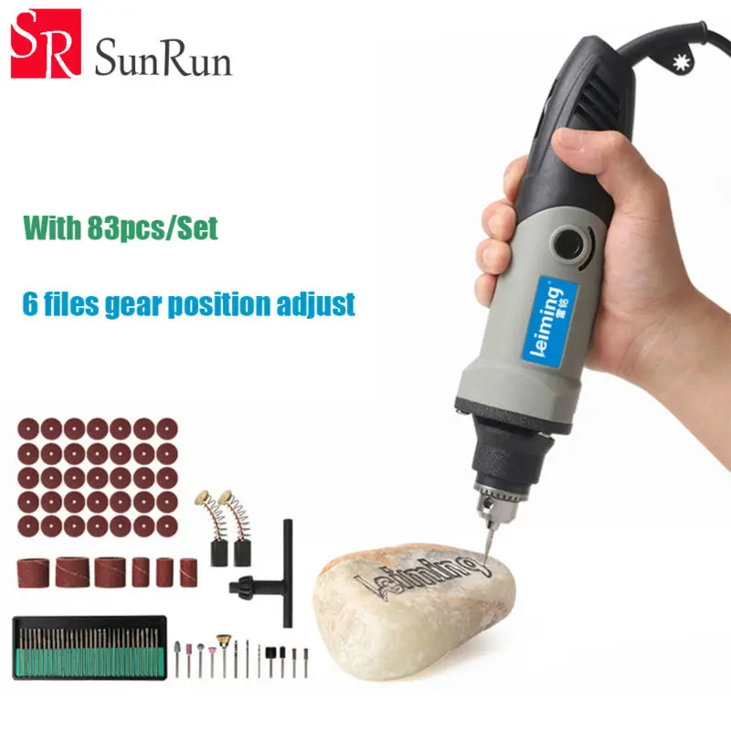 

Dremel Hardware Variable Speed Rotary Tool Electric Tools 400W ,Mini Drill 6 position Dremel Rotary Tools mini grinding machine
