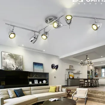 

Modern led track spotlights clothing stores modeling spotlights windows background adjustable ceiling lights spots searchlight