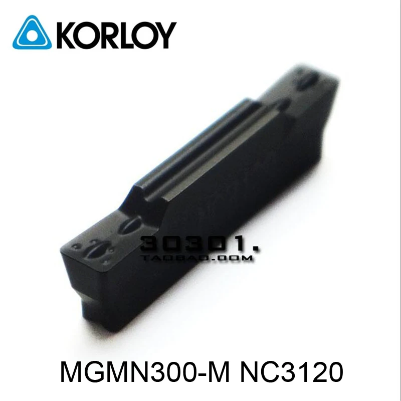 

MGMN300-M NC3120, Two-headed Cnc Cutting Korloy Carbide Coating Turning Insert For Grooving Holder Mgehr & Mgivr