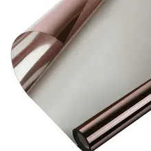 Оконная теплоизоляционная пленка анти-УФ одностороннее зеркало для домашнего офиса стекло DC120