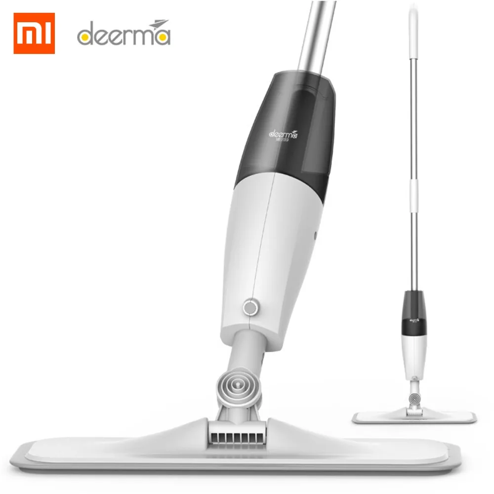 

Xiaomi Mihome Deerma TB500 Water Spray 3 Layers Mircro Mop Carbon Fiber Dust Collector 360 Degree Rotating 1.2m Rod