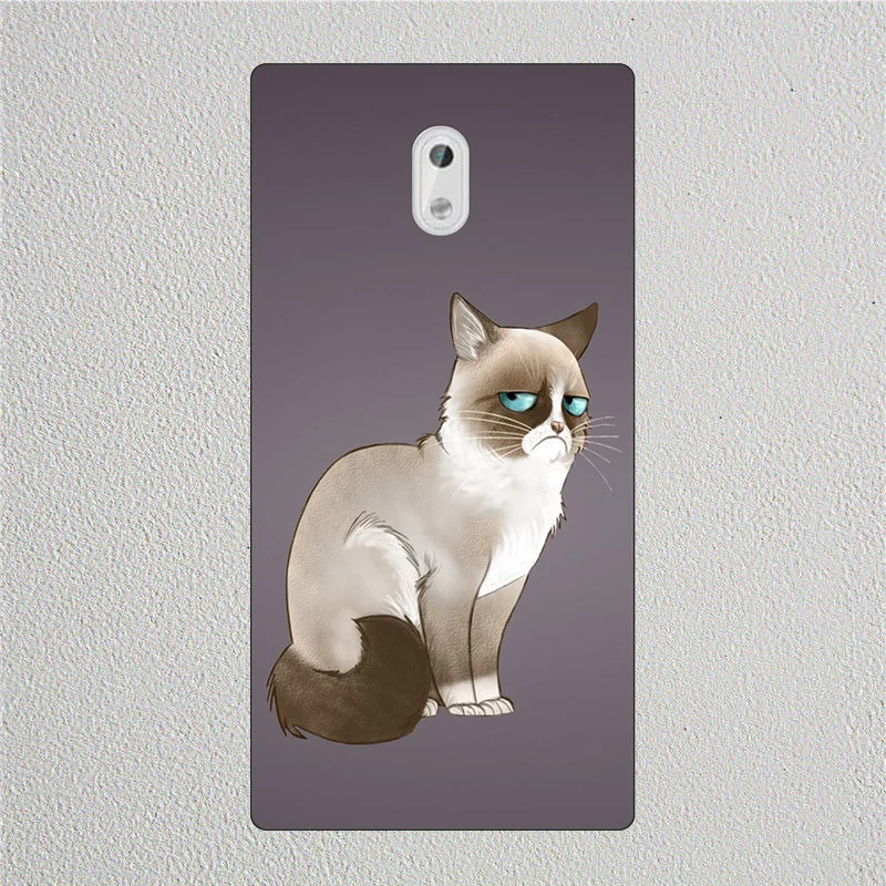 Чехол с изображением животного волка кота для Nokia 3 TA-1020 TA-1032 5," модная задняя крышка с принтом Модный чехол для телефона Nokia 6 8