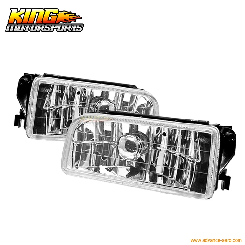 

For 1992-1998 BMW E36 3 SERIES OEM REPLACEMENT FOG LIGHTS LAMPS CRYSTAL CLEAR LENS USA Domestic Free Shipping