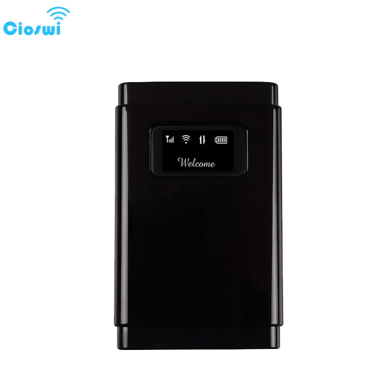 

Cioswi Mobile 3G 4G Lte Modem Wireless Wifi Router For Car 4G Mifi With SIM Card Slot For Travel Business 2500mAh Long Standby