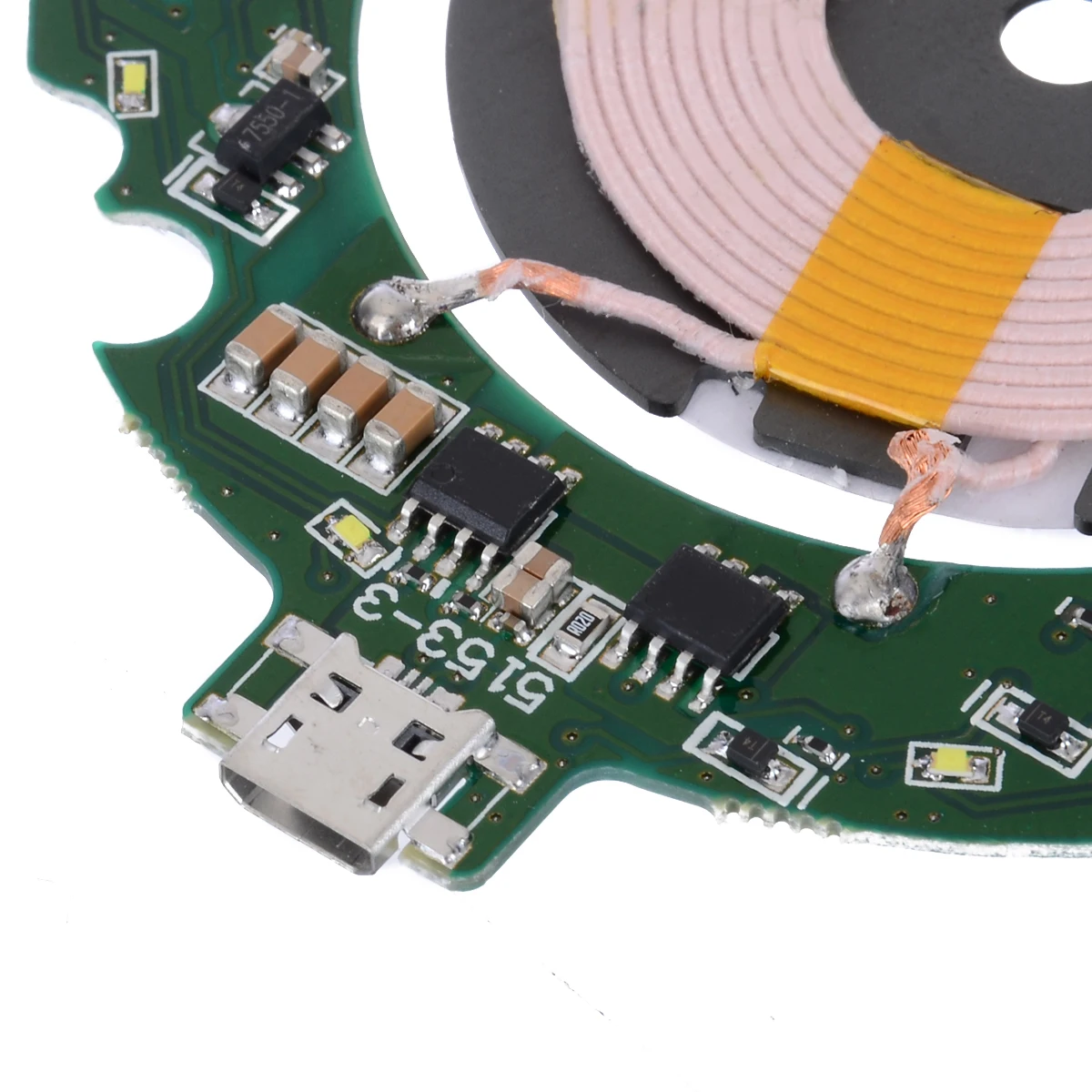 High Quality Standard 10W Qi Fast Wireless Charger Module Transmitter PCBA Circuit Board + Coil DIY Charging