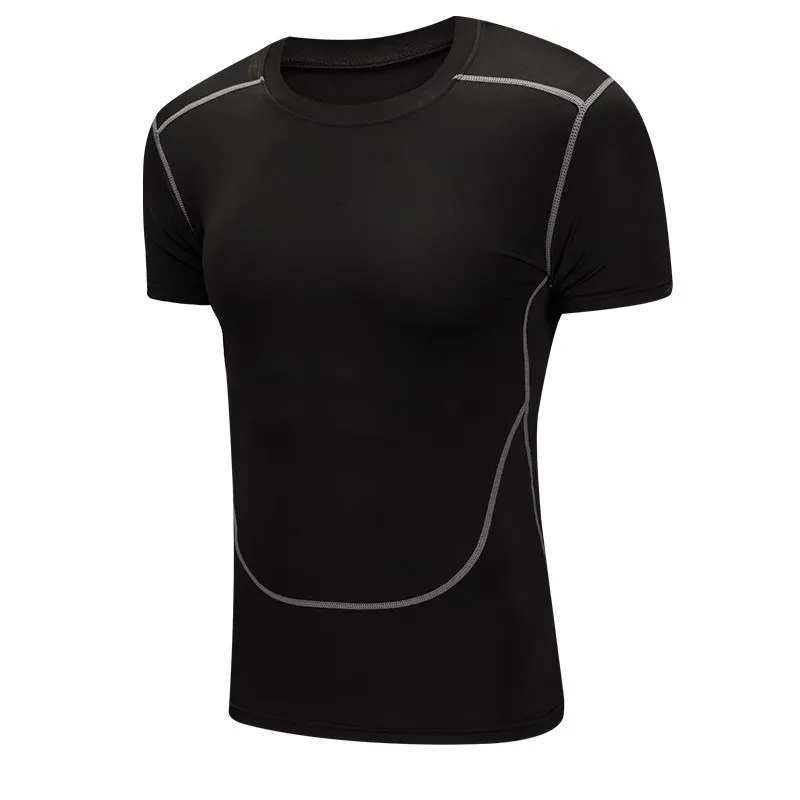

Alharbi 2019 Summer real Quiky Dry Oversized Simple design Point Half Sleeve for Mens