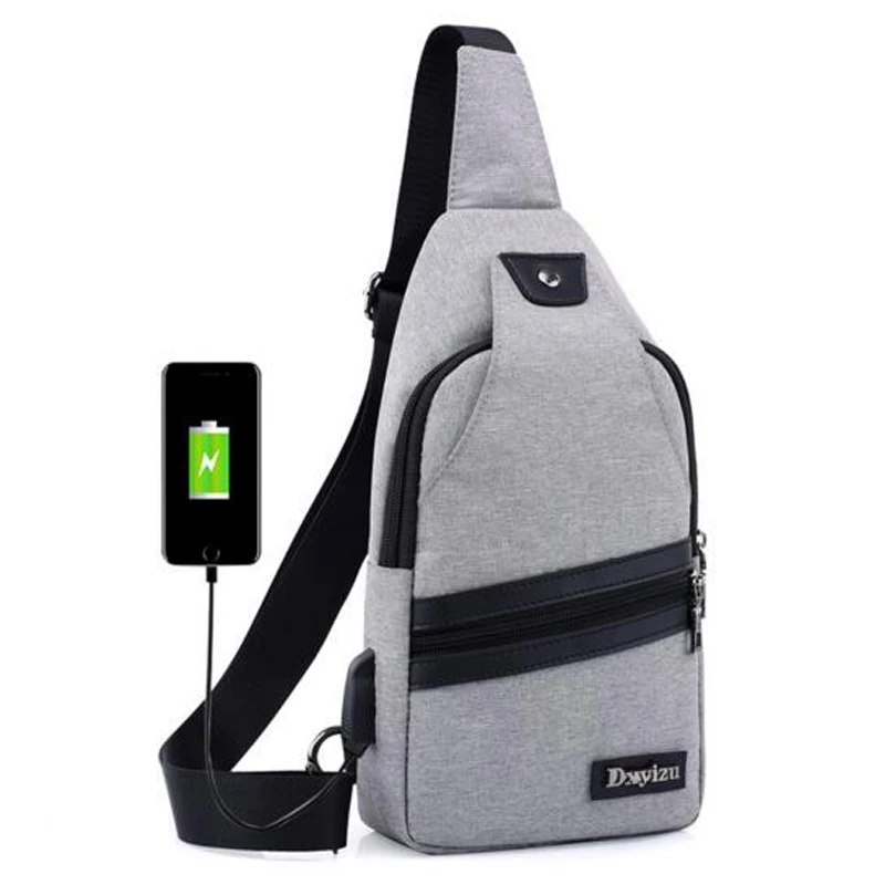 Новая мужская сумка через плечо модная Водонепроницаемая Мужская Холщовая Сумка через плечо Для Подростка Сумка mochila