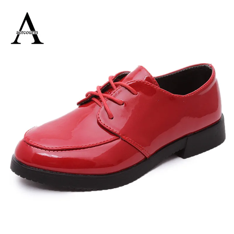 shoes for boys in red colour