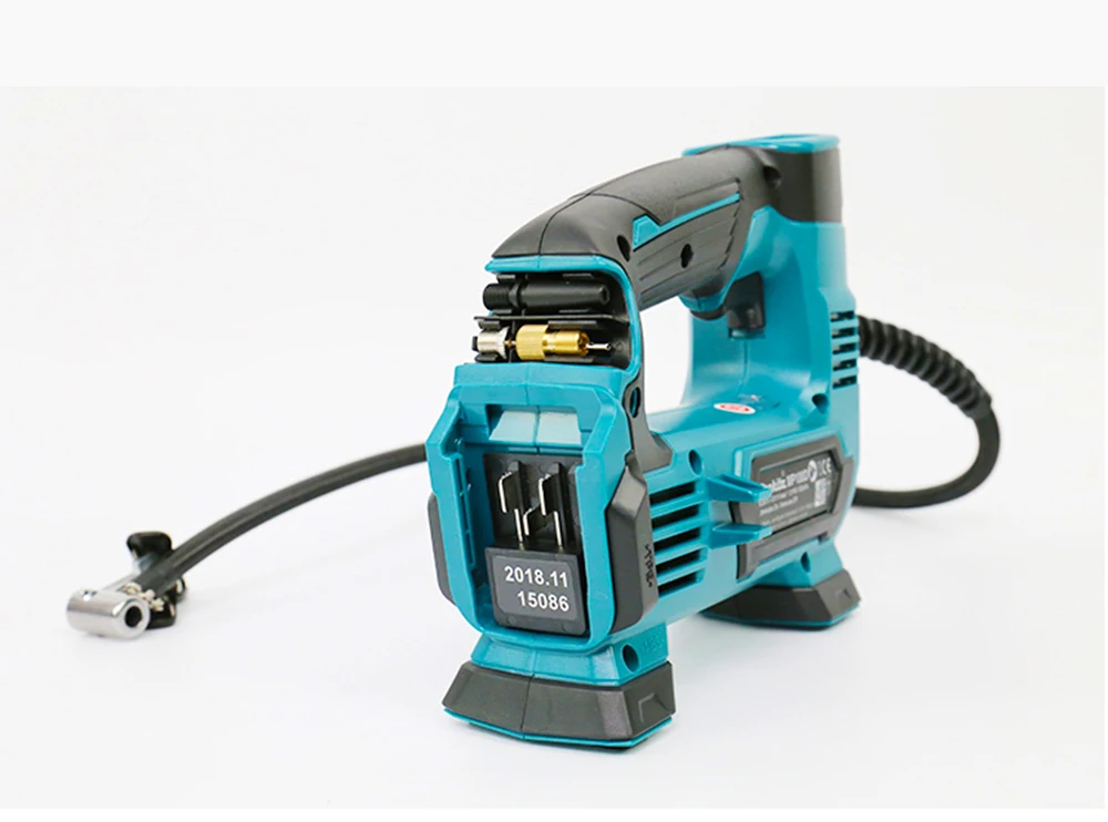 Япония Makita MP100DZ перезаряжаемый воздушный насос литиевая батарея воздушный компрессор насос для автомобильных покрышек 12 В CXT 121PSI 830KPa 65 мм трубчатый насос