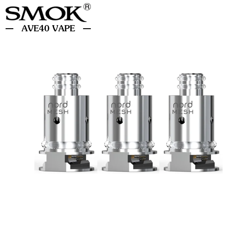 

Original 5pcs/lot SMOK Nord Replacement Coil Nord Regular 1.4ohm/Mesh 0.6ohm/ ceramic 1.4ohm For smok Nord Kit