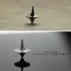 Metal Gyro Great Accurate Silver Spinning Top Hot Movie Totem Print Spinning Top apda7a08 6