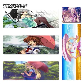 

Yinuoda Vintage Cool Anime Umbrella Girl High Speed New Mousepad Size 300x600mm and 400x900mm