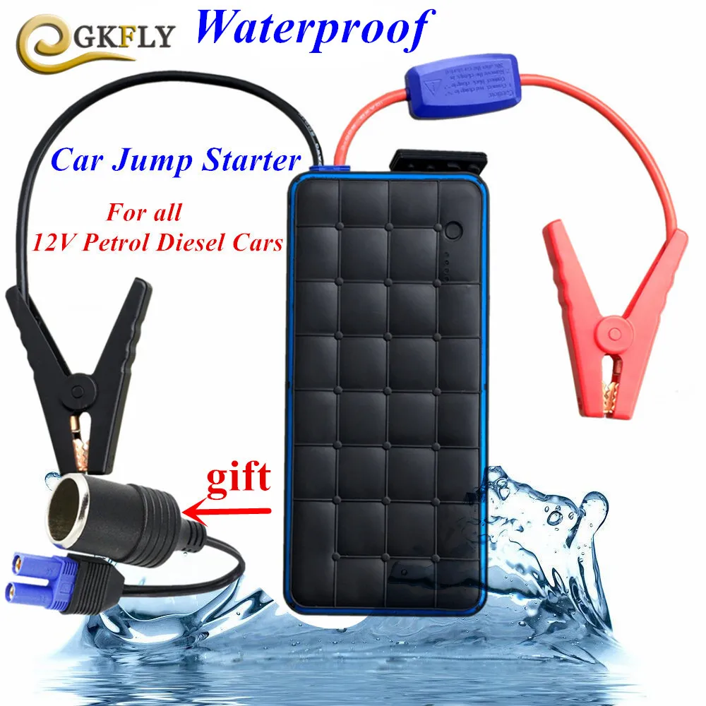 

Waterproof 12V Car Jump Starter High Power Bank 1000A Peak Auto Battery Portable Emergency Charger for Petrol and Diesel Starter