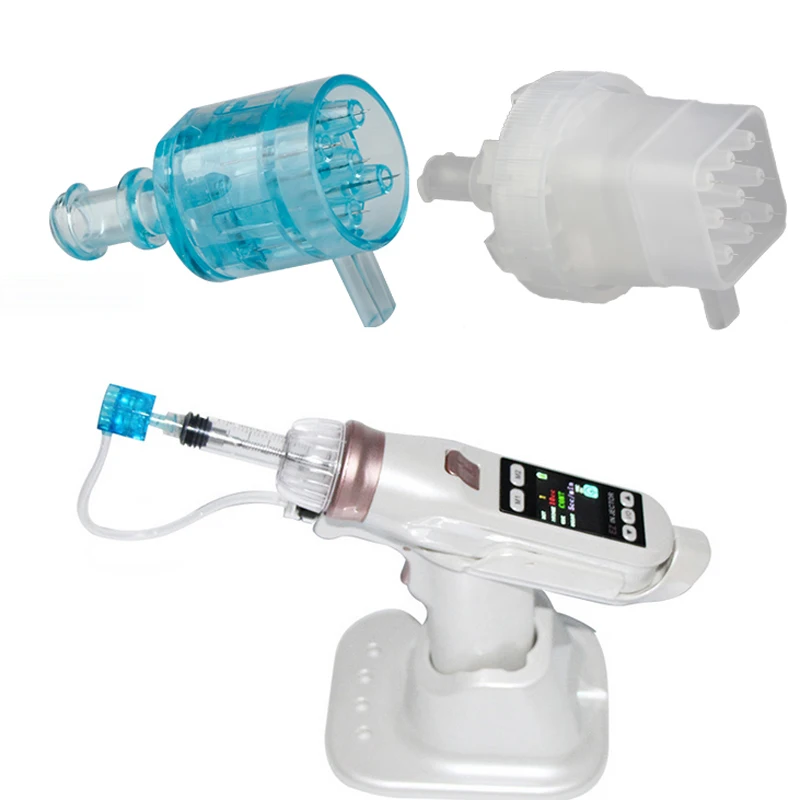 

10pcs EZ Vacuum 5 pins / 9 pins Disposable Water Mesotherapy masogun Injection pinhead Needles Tip Negative Pressure Cartridges