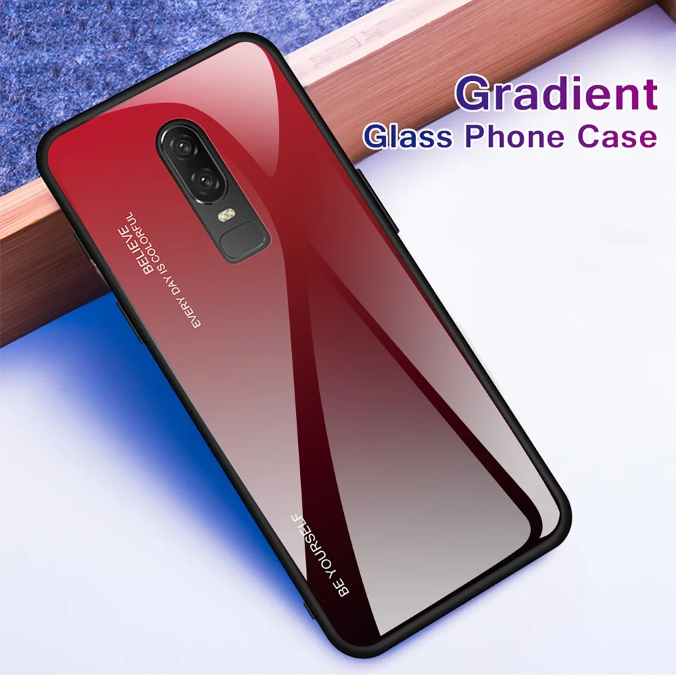Protective Case for Oneplus 6t 6 Tempered Glass Cover One Plus 6t 1+6t Oneplus6t Shockproof Original Phone Case for Oneplus 6t 6 (14)