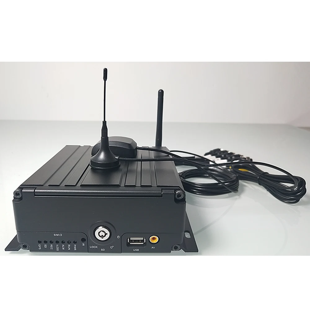 Сетевой удаленный мониторинг AHD 4CH 4G GPS WIFI жесткий диск мобильный