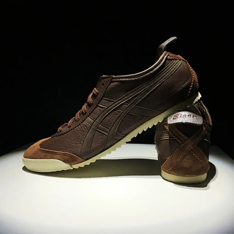 onitsuka tiger mexico 66 brown leather