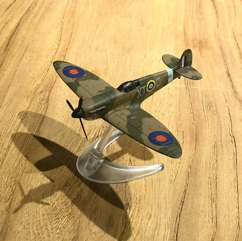 Мини металлический супермарин Spitfire MK Vb истребитель литой самолет для коллекции Подарочная Игрушка Военная Модель Строительные наборы