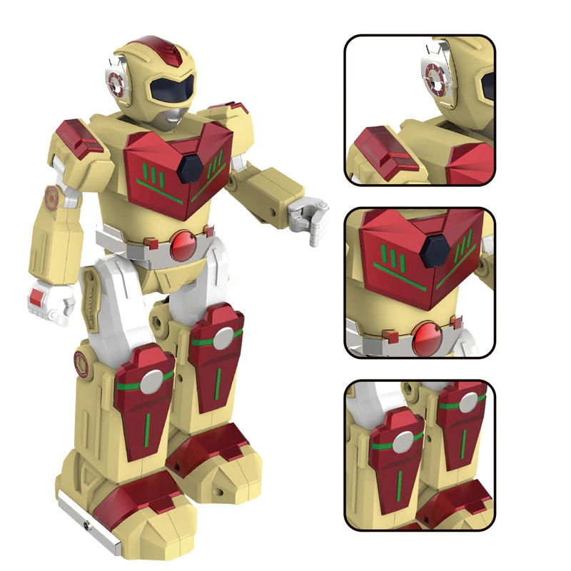 

Toys Alloy Robot Model Voice-activated Action Figure Educational Diecast Smart Dance Sing Toys For Childrens Birthday Study Gift