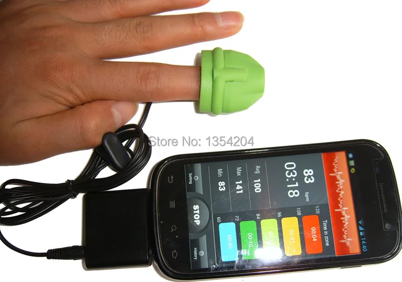 Useful Pulse Heart Rate Monitor+Infrared Fingertip Heart Rate Monitor