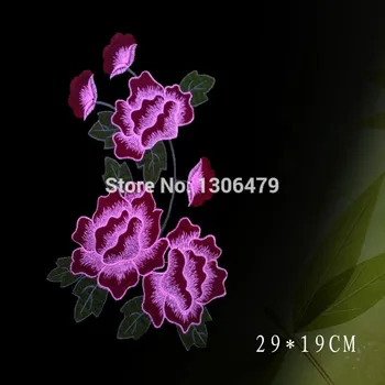 

1PC 3D Embroidered Lace Applique Fabric Wedding Dress Accessories DIY Sew Cloth Lace Decorative Patch RS611