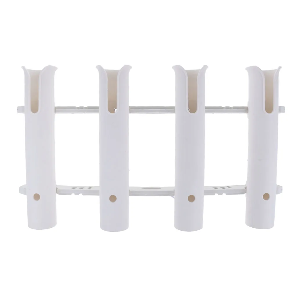 Marine Boat Yacht Vertical Fishing Rod Holder Rack Pole Rest Support 1/2/4 Tube for Kayaking Fishing Boating Accessories