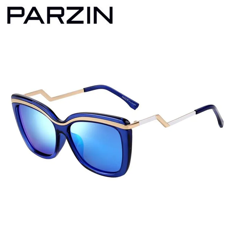 PARZIN Женские солнцезащитные очки поляризованные Негабаритные UV 400 женские солнцезащитные очки женские водительские очки+ упаковка черный 9532