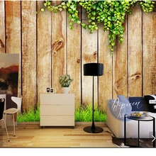 Пользовательские текстуры обои, дерево с зернистой фактурой декоративный настенный рисунок для гостиной спальни ТВ фон обои