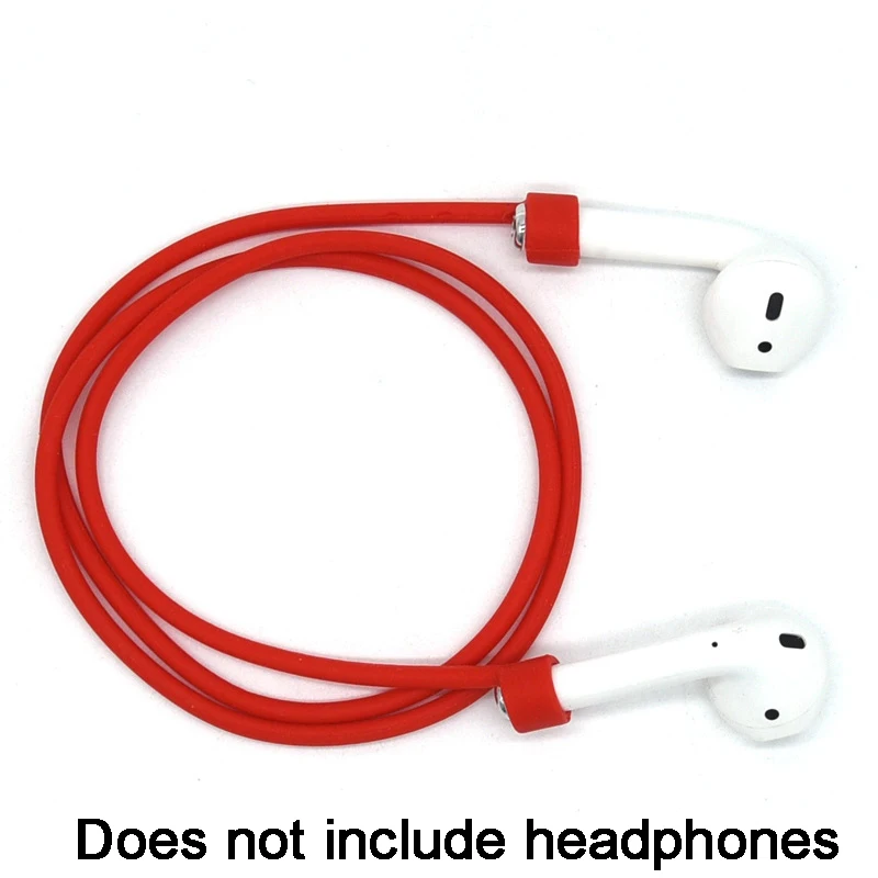 Силиконовый шнур с защитой от потери Шнур для Apple Airpods 2 го поколения беспроводные
