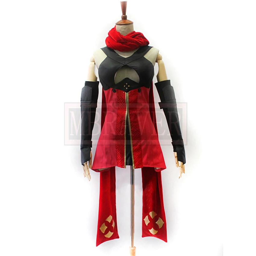 Fate/Grand Order FGO Alterego Okita Souji Alter Хеллоуин Косплей Костюм на заказ Бесплатная