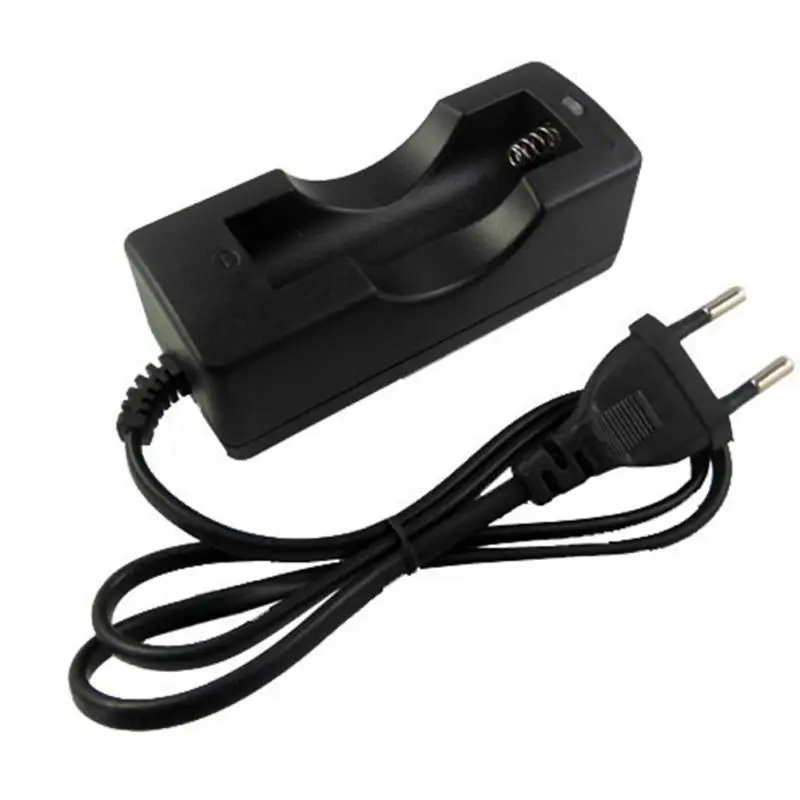 

New 100-240V Charger For Flashlight Chargers EU plug Battery AC Charger for 18650 3.7v Rechargeable Li-Ion Baterry