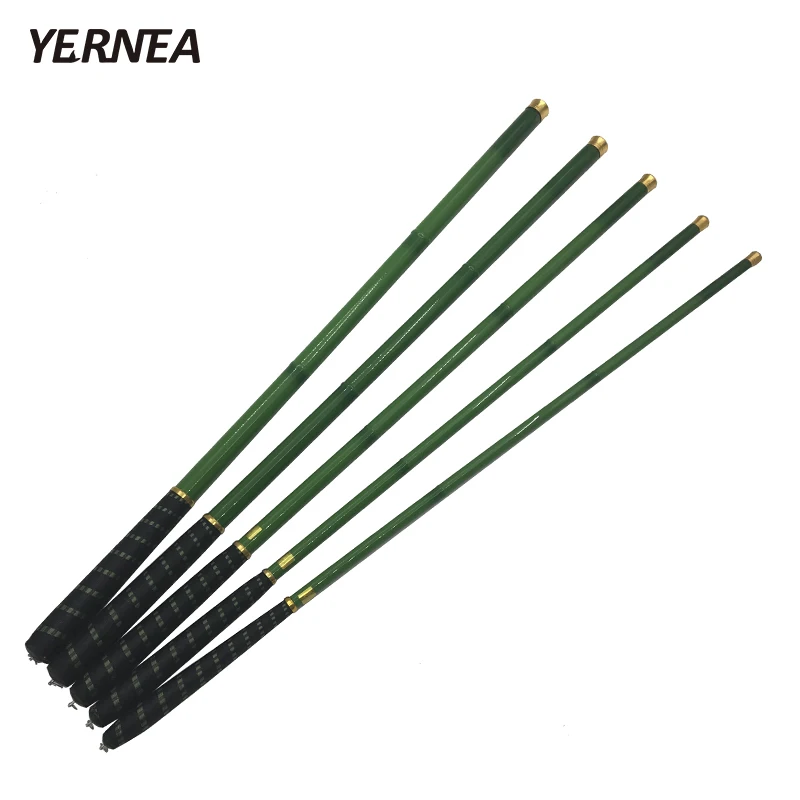 

Yernea Carbon Fiber Fishing Pole Ultra-light Carp Rod Green Telescopic Fishing Rod 3.6M 4.5M 5.4M 6.3M 7.2M Rod Fishing Spinning