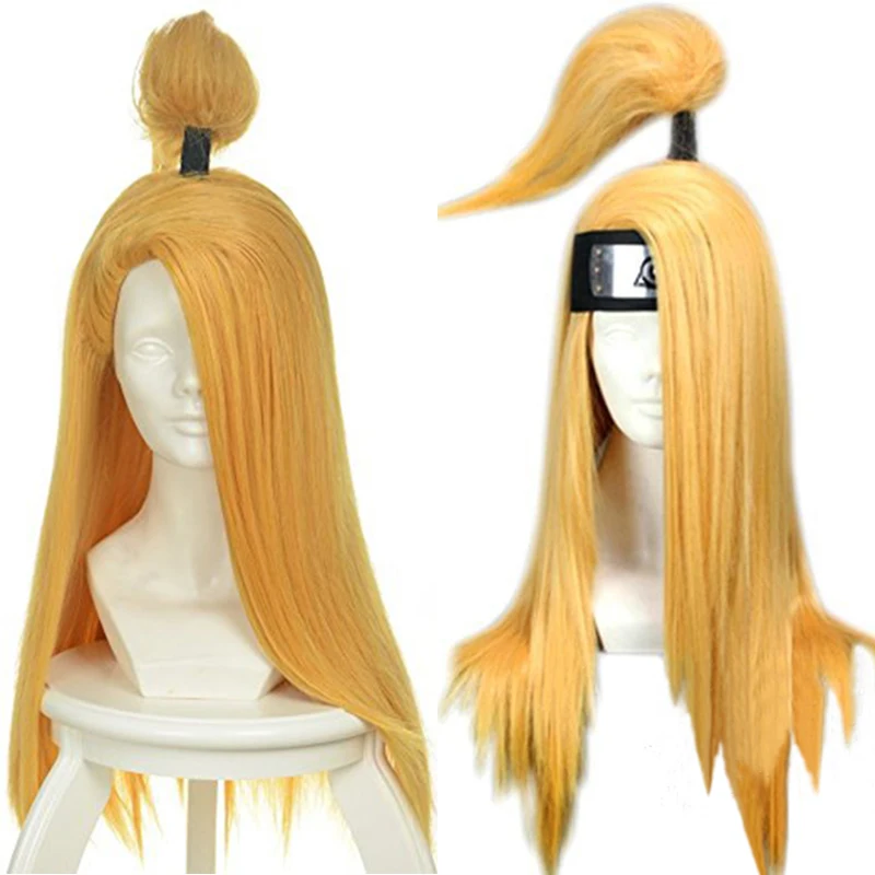 

Парик для косплея из длинных волос в стиле аниме Deidara, 65 см