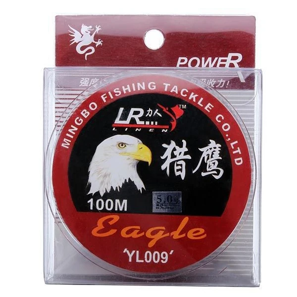 Twozilla Falcon 100M Fishing Line Red Sea Nylon Wire | Спорт и развлечения