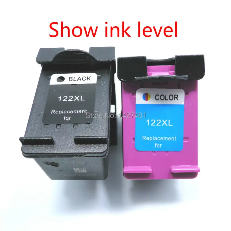 YOTAT Восстановленный для HP122 HP122XL чернильный картридж HP DeskJet 1050 2050 2050s 2510 3510 D1010 1510 2540