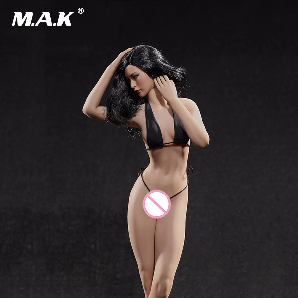 1/6 PH Super Flexible Seamless Body Sexy Female Medium Breast Suntan/Pale Action Figure Doll Toys without Head for KUMIK Head