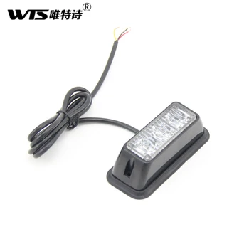 

WTS 2pcs Flash Warning Signal day daytime running light emitting diode Truck Side led lamp for wrangler car accessories 12V DRL