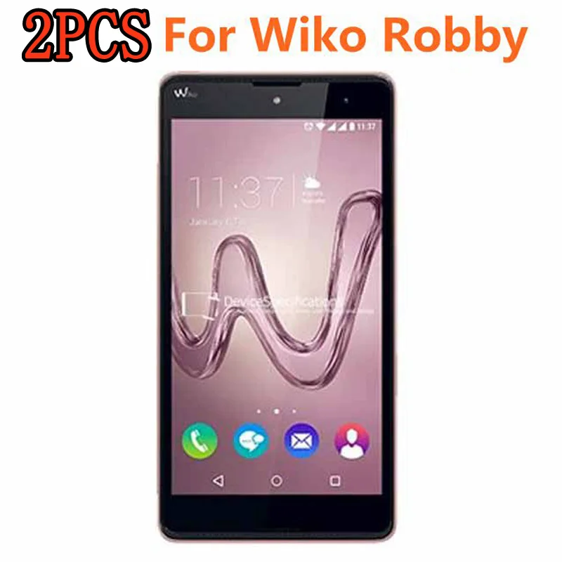 2 шт закаленное стекло для Wiko robby защитная пленка 9 H Взрывозащищенная robby/S-Kool |