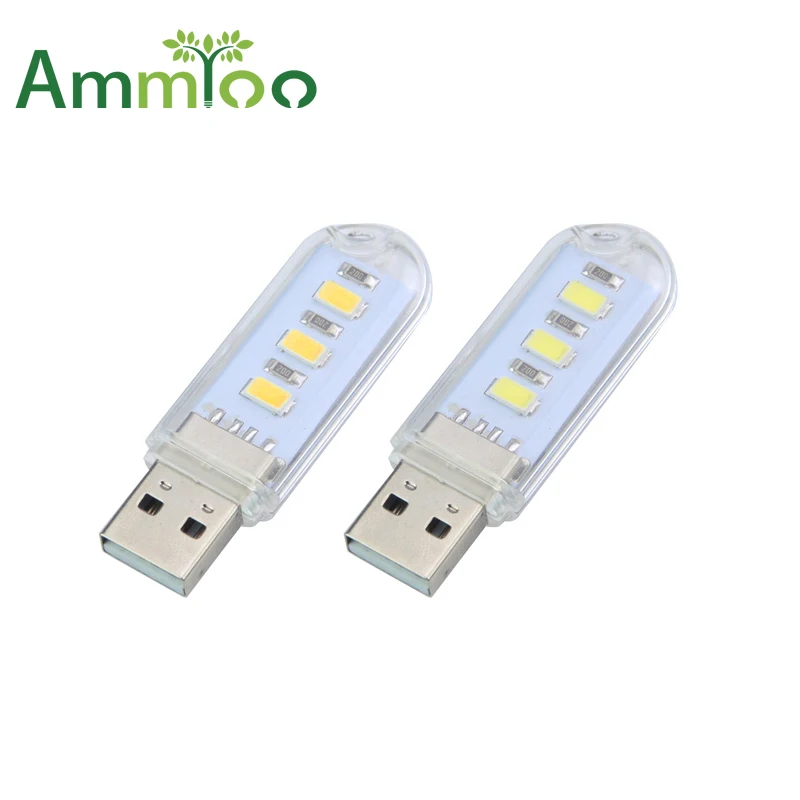

Portable USB Powered LED Night light Desk Book Reading lamp For PC Laptop Computer Bank Power Camping Emergency Bulb Nightlights