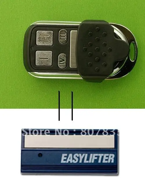 

Factory supply directly Easylift replace remote , 433.92mhz ,replace mode 062266-G433OEL,rolling code.