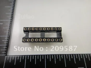 

100pcs 20 Pin 2.54mm DIP SIP IC Sockets Adaptor Solder Type